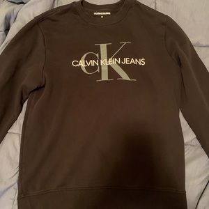 Calvin Klein Black Crewneck